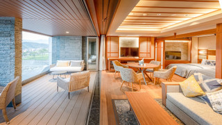 パノラミック スイート 露天風呂付 禁煙 リバービュー