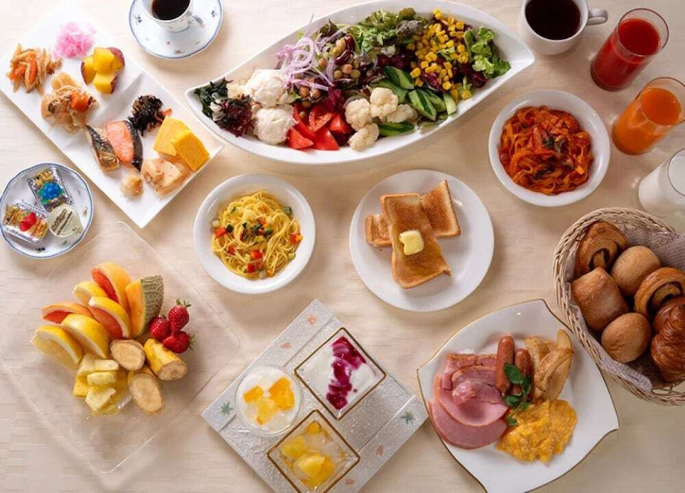 朝食ビュッフェ