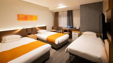 モデレートツイン+エキストラベッド1台 / 2