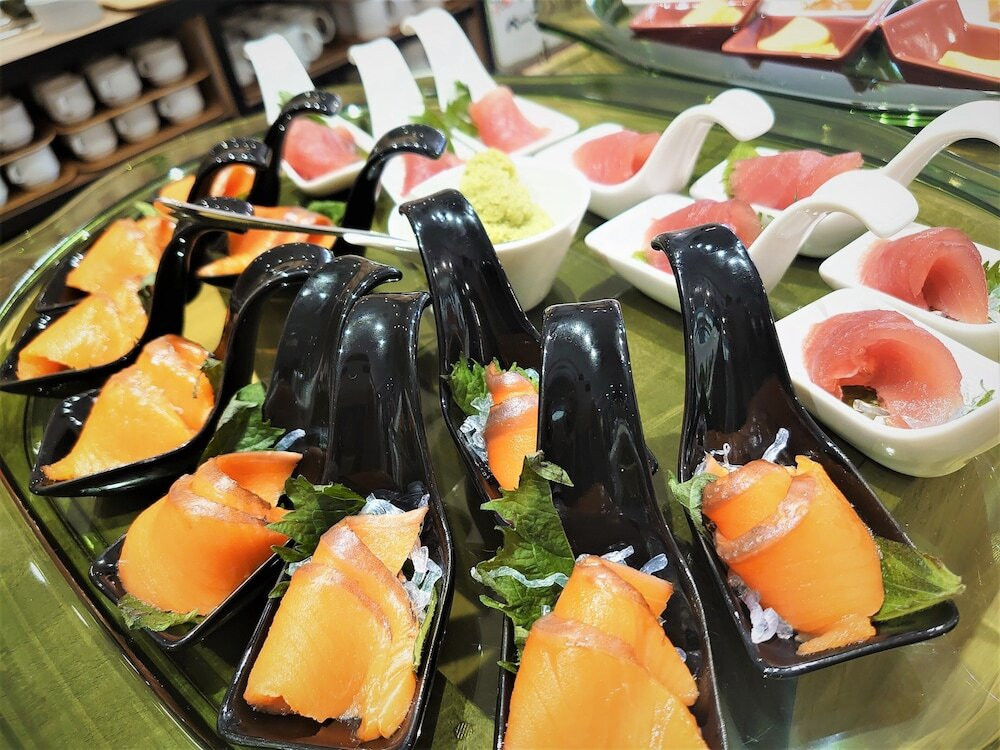 朝食ビュッフェ