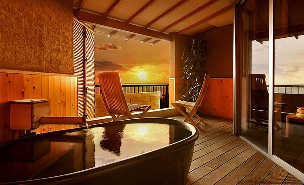 夕日を見ながらの入浴タイムは格別♡3387859