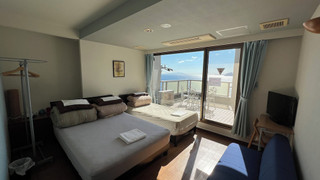 303個室　液晶ＴＶあり、洋室、デラックス 、専用テラス付、オーシャンビュー 禁煙