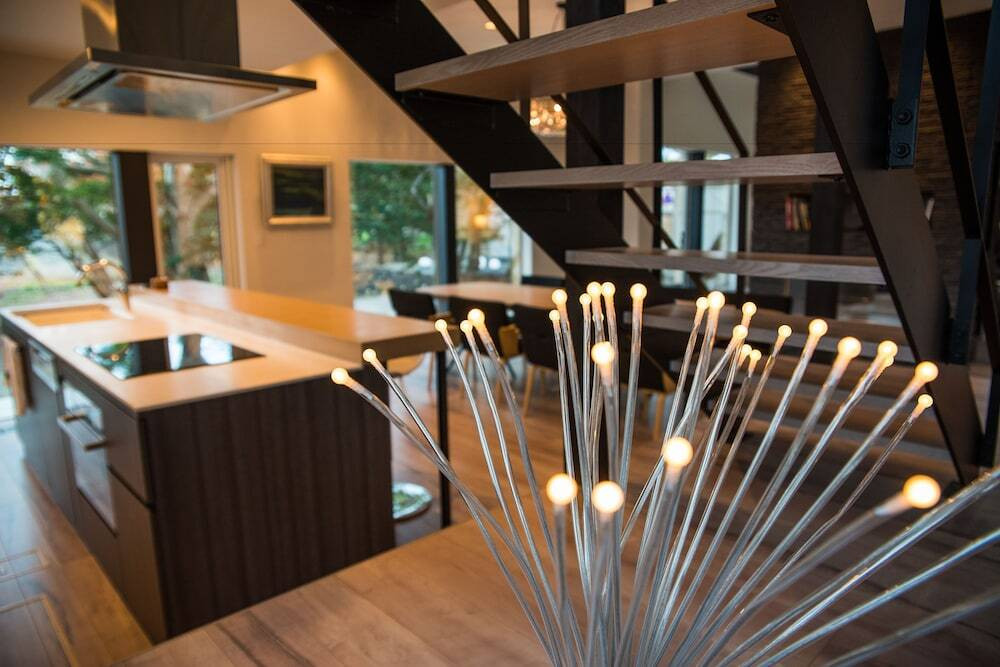 客室内のダイニングエリア