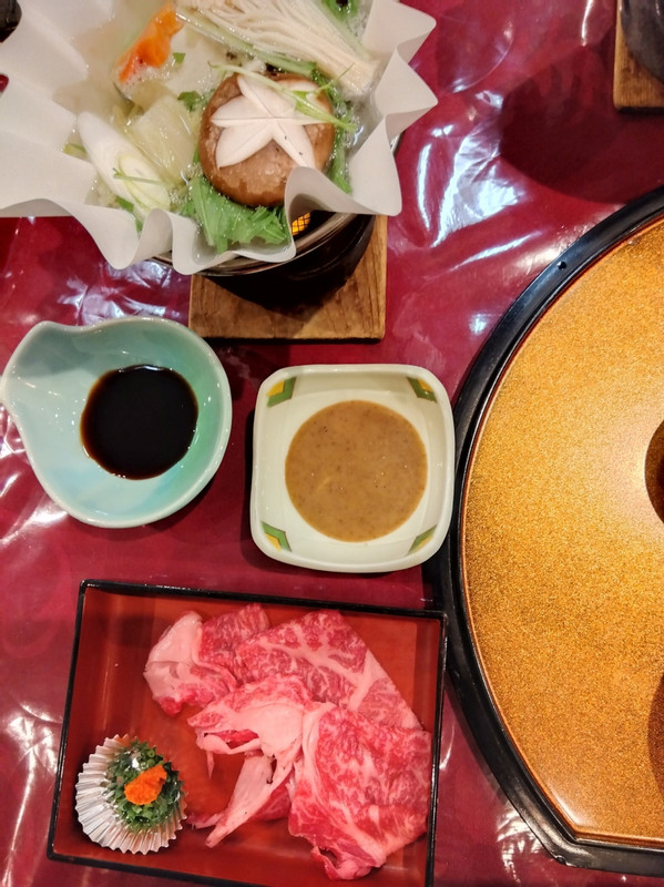 平戸牛のしゃぶしゃぶ