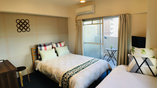 アパートメント バルコニー シティビュー (203)