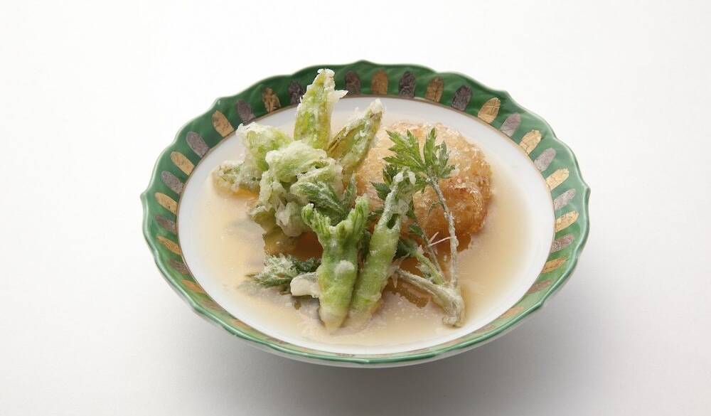 夕食／草菜味懐石一例 / 1