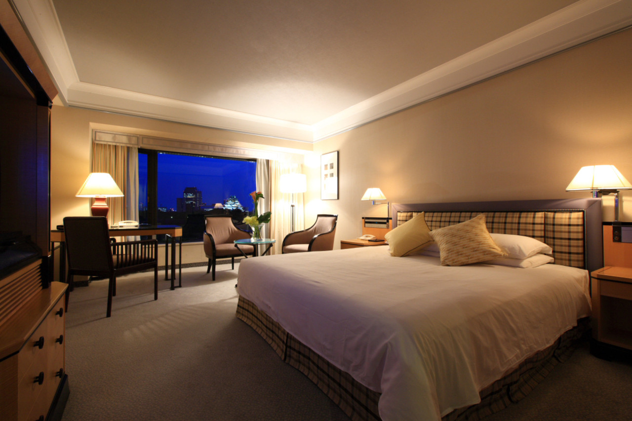 大阪城と美しいシティビューにうっとり4241535