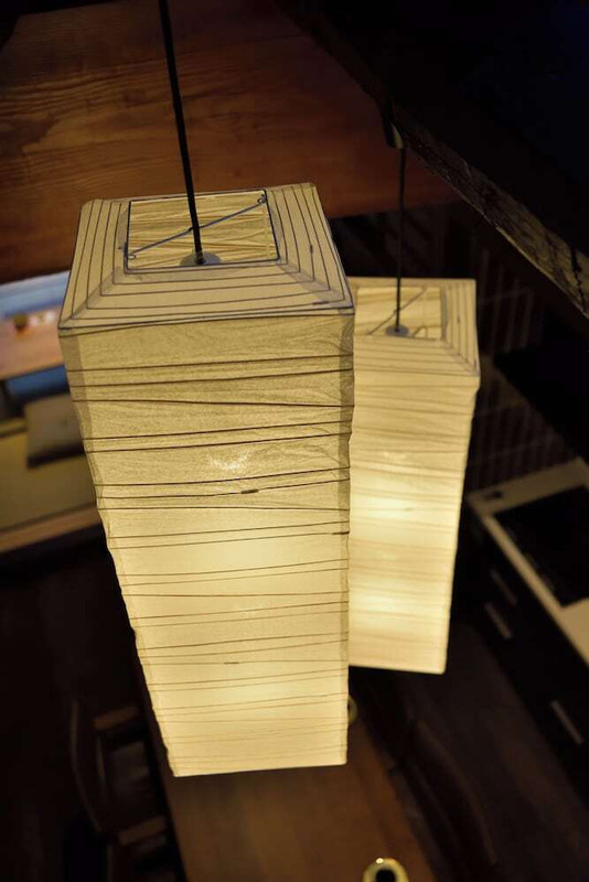 客室内のダイニングエリア