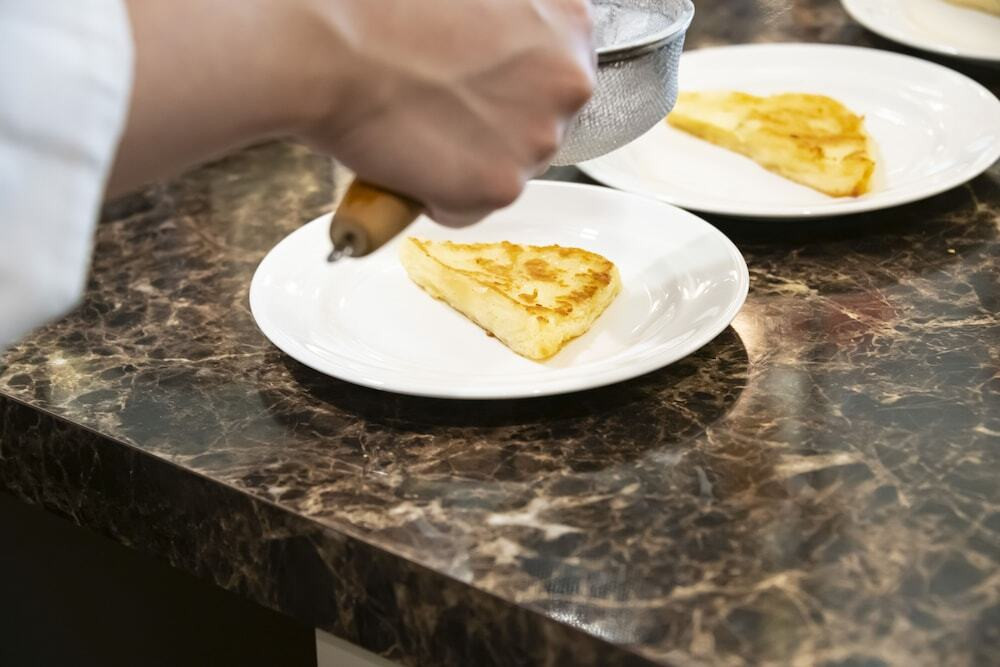 朝食ビュッフェ