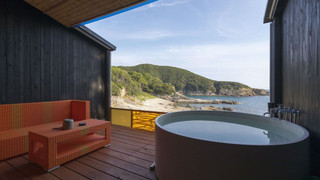 和室　離れ　露天風呂付　シービュー