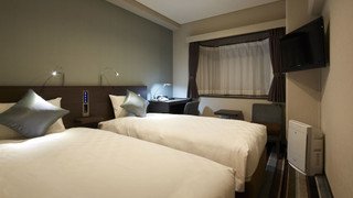 ツインルーム, 禁煙 ラウンジ利用&無料軽朝食付