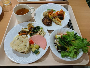 「郡山シティホテル」 料理 74227186 ブッフェモーニング　2017.9