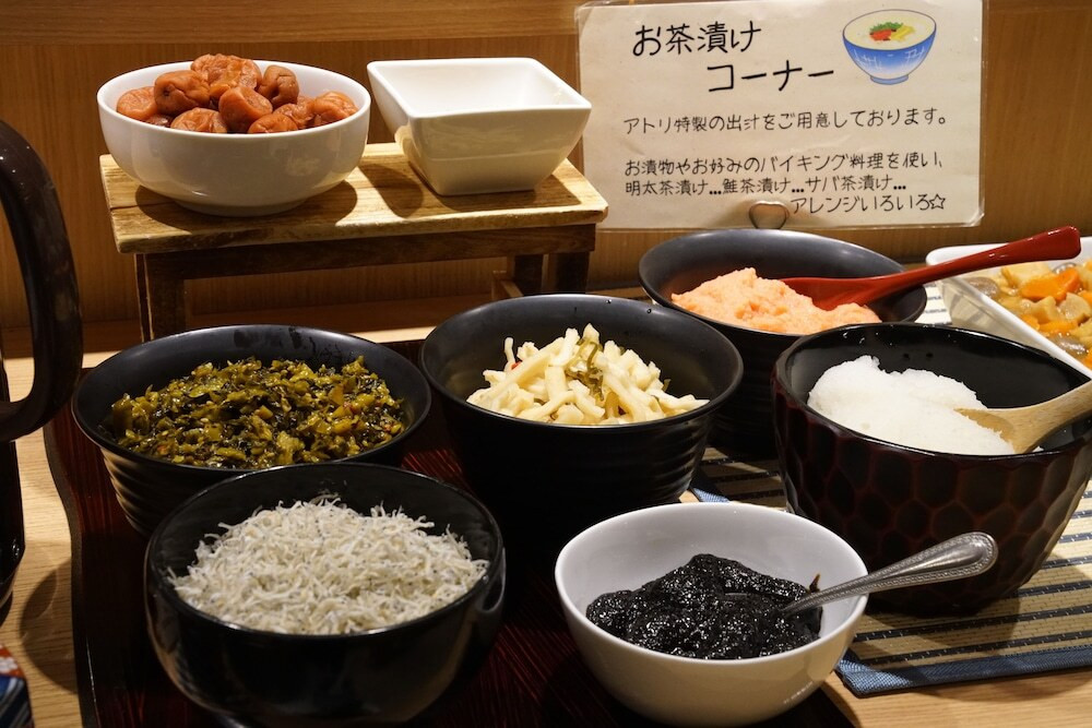 朝食ビュッフェ