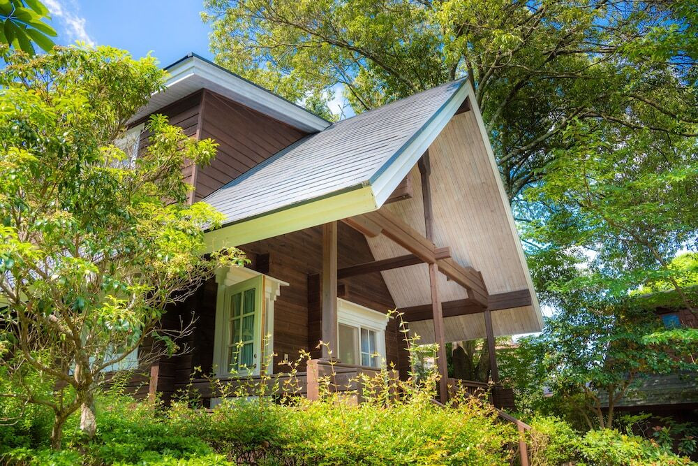 ロッジの外観①