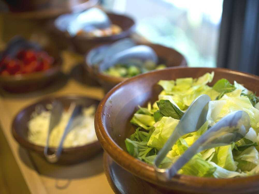 朝食ビュッフェ