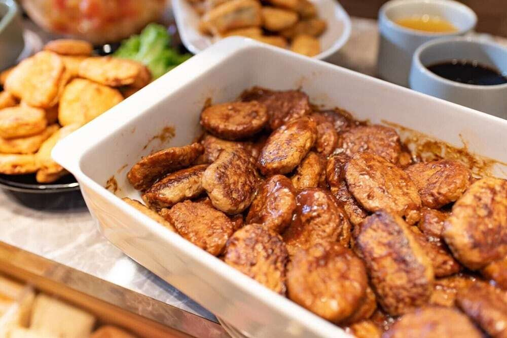 朝食ビュッフェ