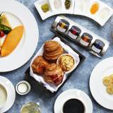 クロワッサンが人気
2種類から選べる朝食 / 2