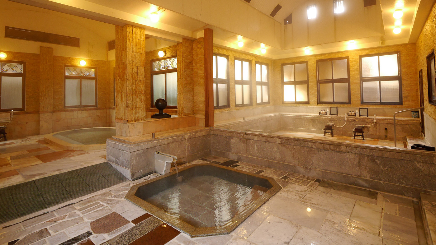 大正浪漫薫る高級旅館。大理石風呂で別所温泉を堪能3438388