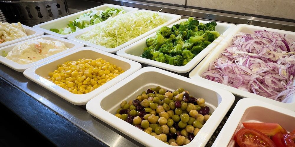 朝食ビュッフェ