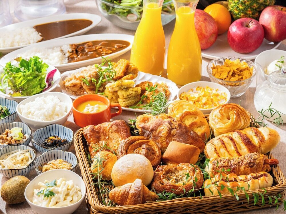 朝食ビュッフェ
