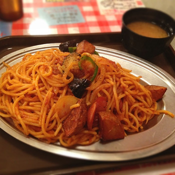 「スパゲッティーのパンチョ 秋葉原店」料理 1043754 カレーナポリタン 大盛
