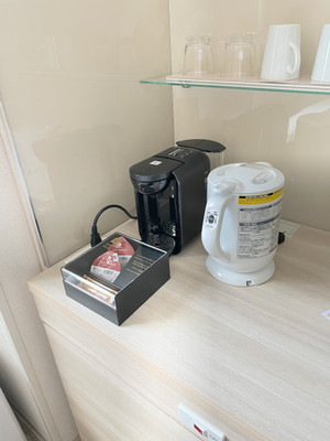 コーヒーマシンが嬉しい