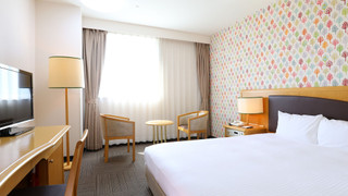 [喫煙]ダブルルーム 21.0sqm - 23.0sqm 160cm幅ベッド1台 2名迄