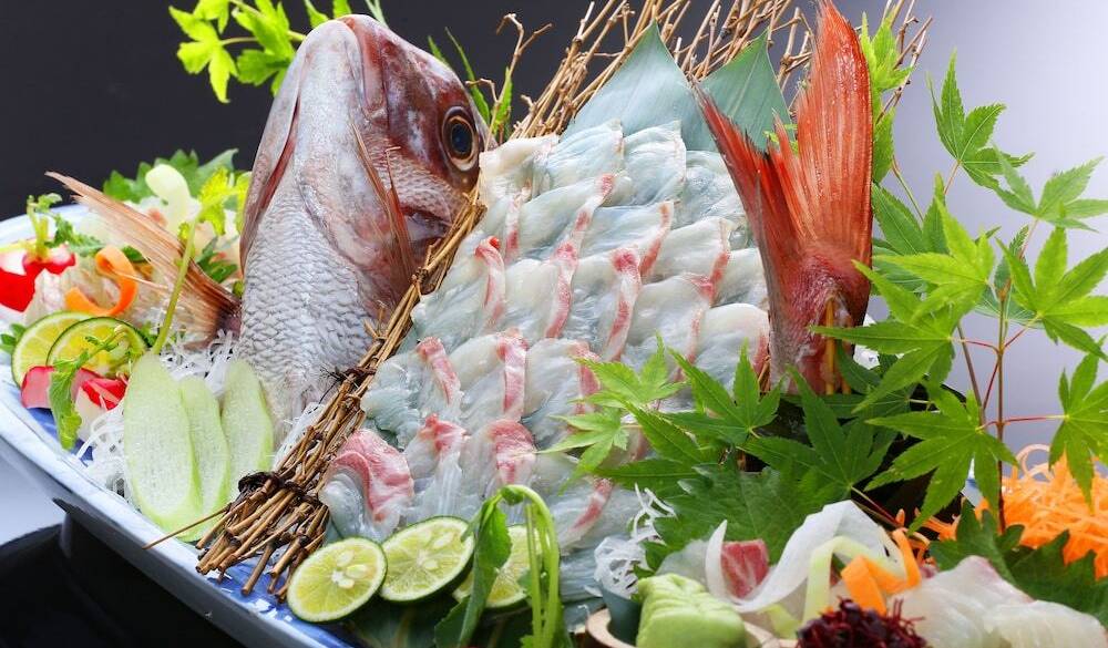 お祝いオプション 鯛の活造り / 3