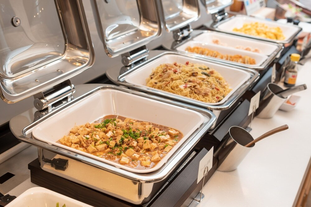 朝食ビュッフェ