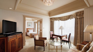 [エグゼクティブフロア] ジュニアスイートツインルーム, 禁煙 (extra beds for person over age of 4) (プール、サウナジム4、利用無料)