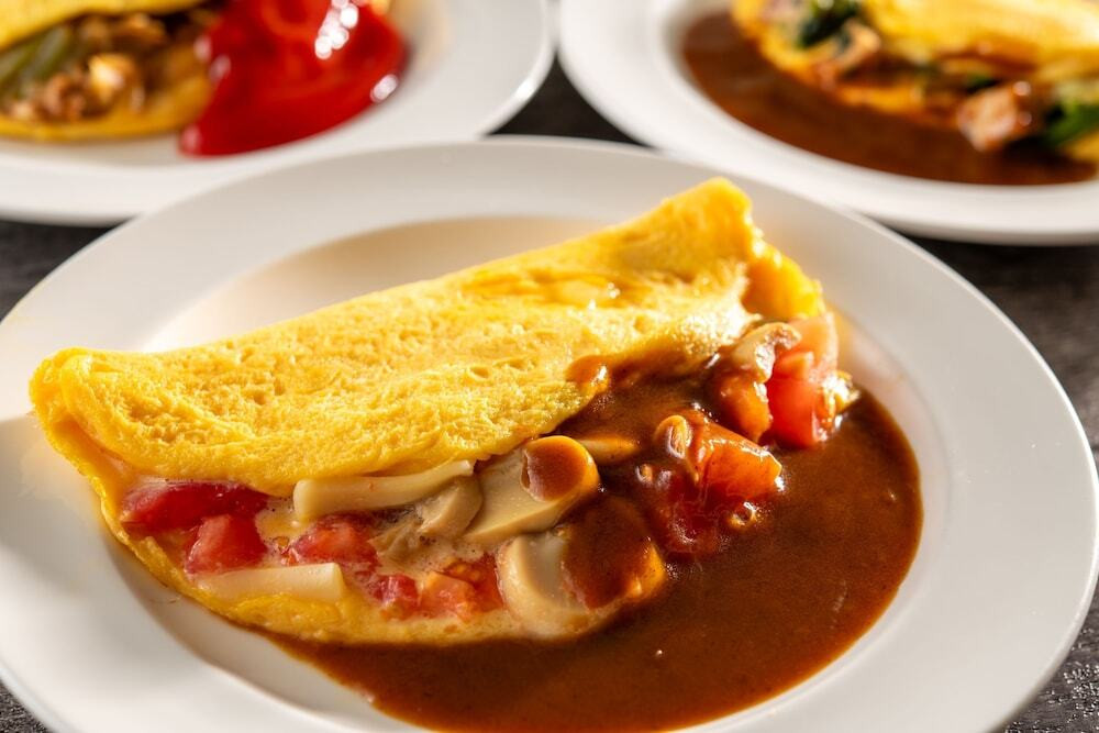 朝食ビュッフェ