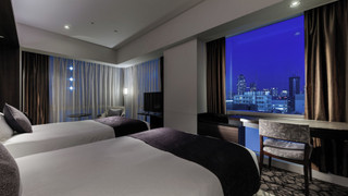 プレミアムツインルーム 禁煙 ※3名様でご利用時は、通常ベッド2台+エキストラベッド1台でのご用意となります。