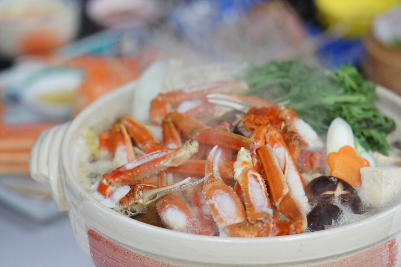 旅館のコース料理