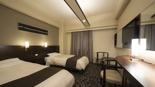 （喫煙）コンフォートツインルーム(21.7sqm) ベッド幅120cm ×2、素泊まり(2名利用)