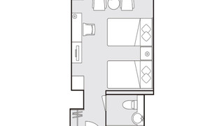 コンフォート ツインルーム 禁煙