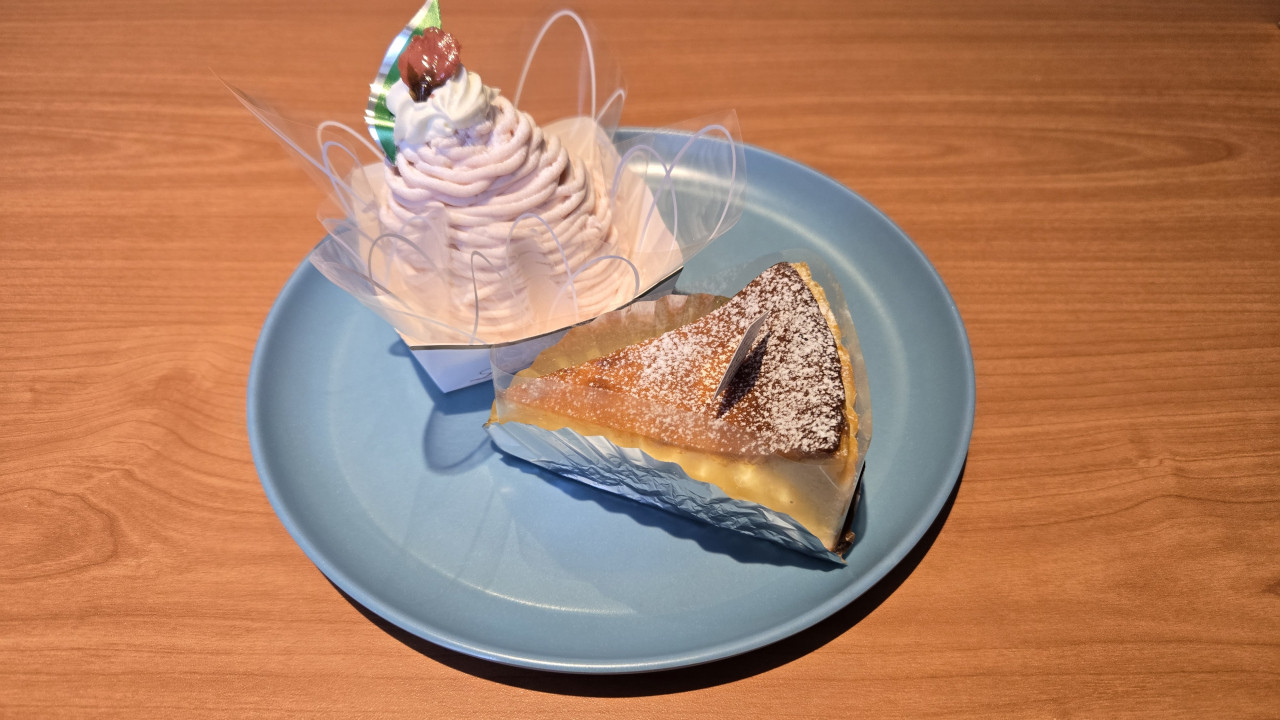 ミレフォリアのテイクアウトのケーキ