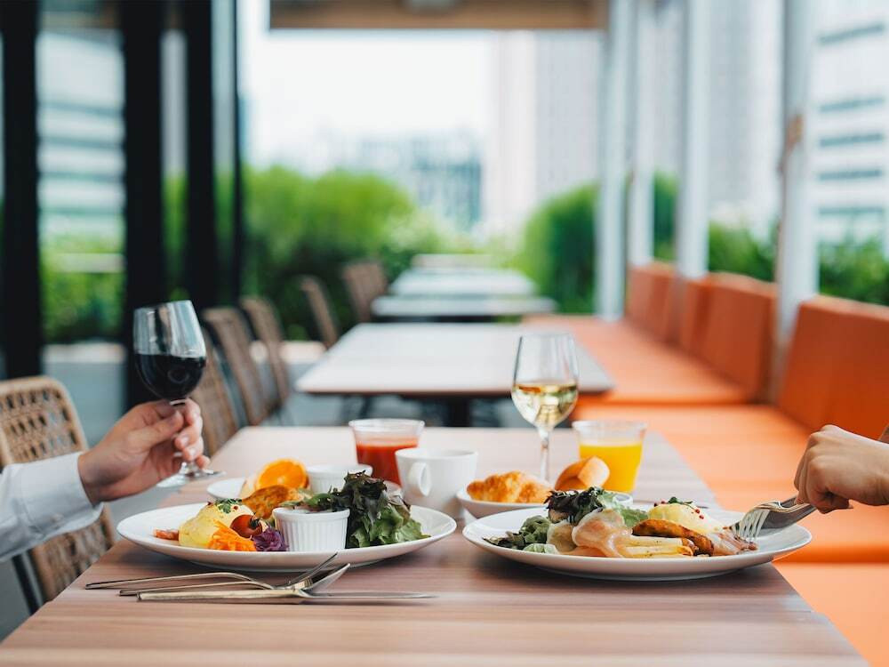 朝食ビュッフェ