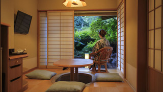 野楽の間 和室 露天風呂付[山梨ワインラウンジ利用可能]