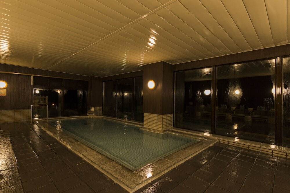 展望風呂 内風呂(夜)