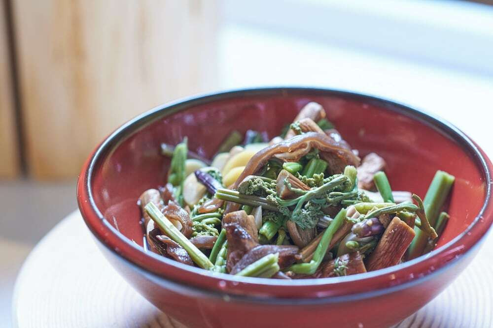 朝食ビュッフェ