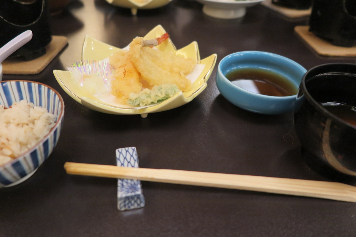 天婦羅、温かかったら良いのにね～