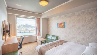 ダブルルーム 禁煙 ハーバービュー