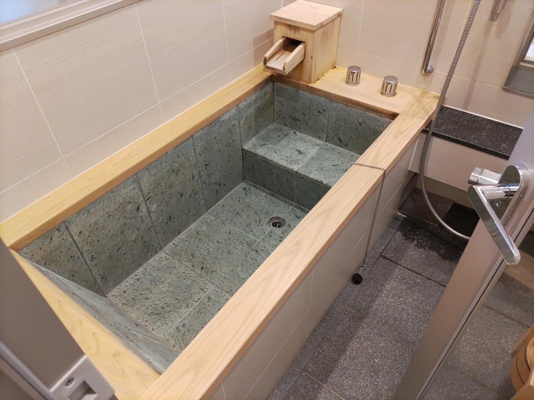 部屋付きの浴室です。