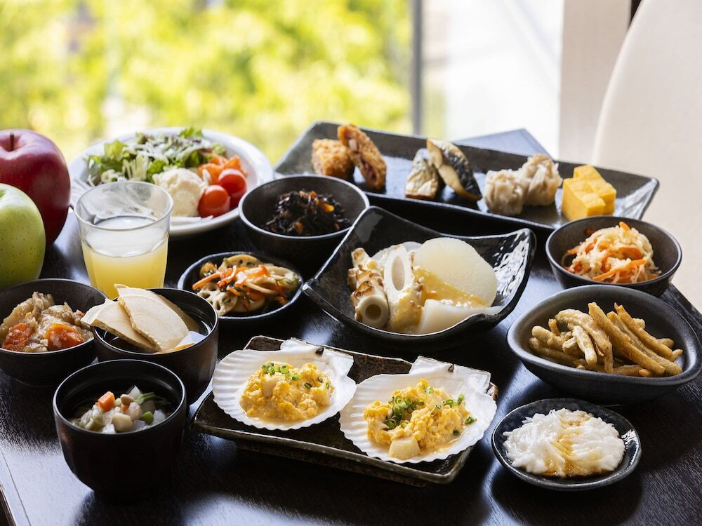 朝食ビュッフェ