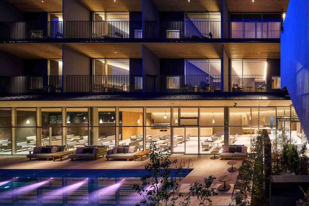 世界的建築家の設計したモダンホテル4755421