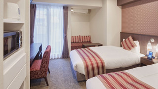 ツインルーム シングルベッド 2 台 禁煙