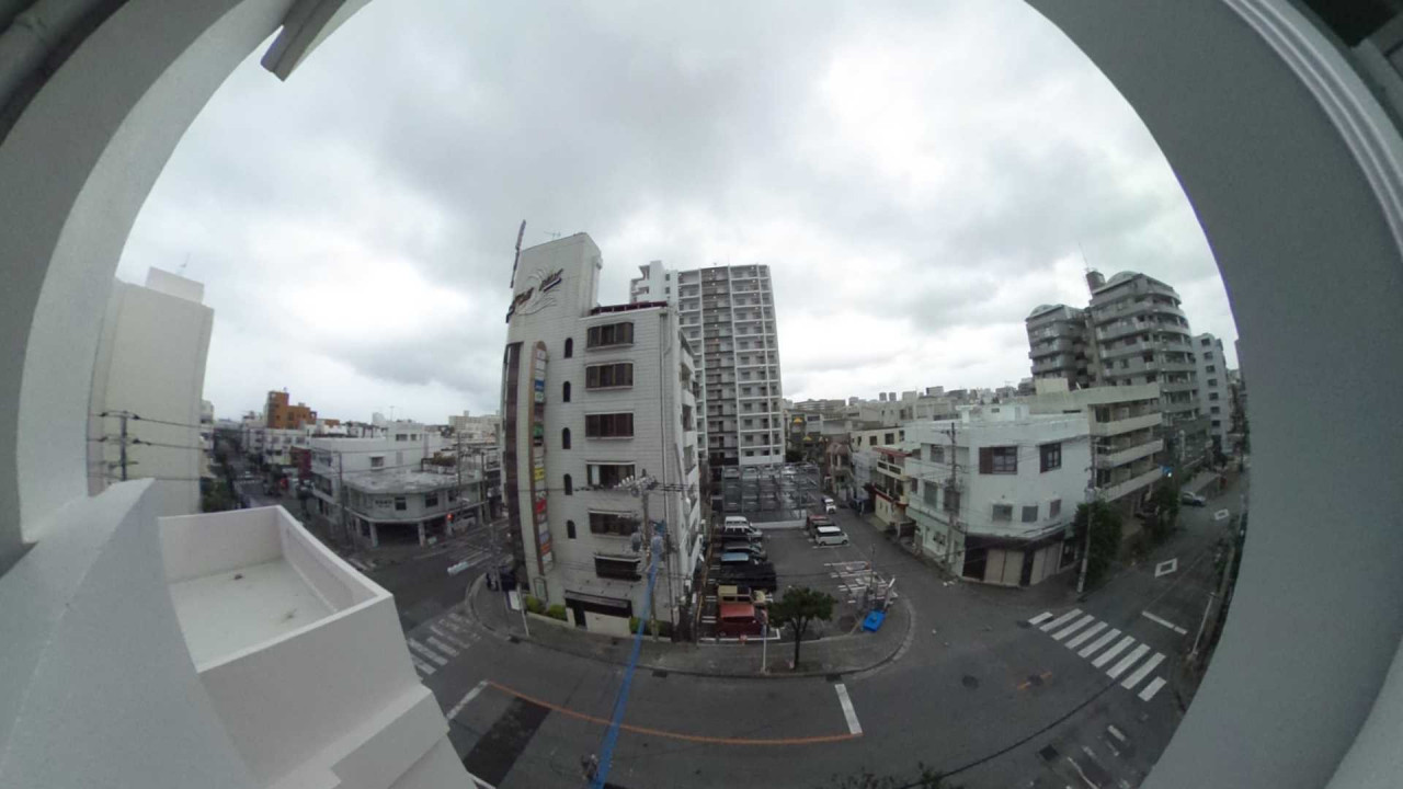 5階ベランダからの眺め