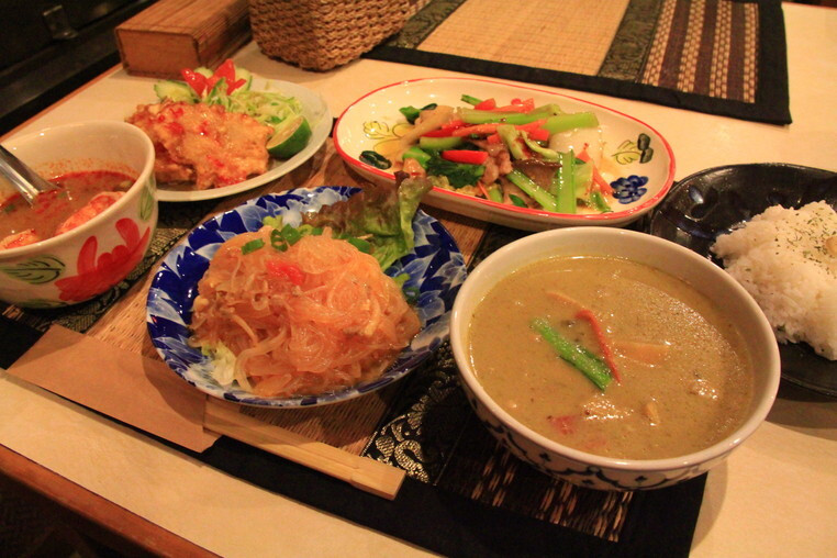 「タンタワン」 料理 6000876 タイ風セット