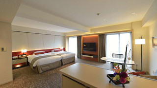 ラグジュアリーハリウッドツインルーム 禁煙A 44.4m2 (ジムアクセス、京都駅からシャトルバス付)