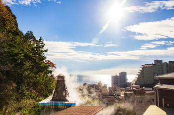 onsen, a seaside onsen town in East Izu